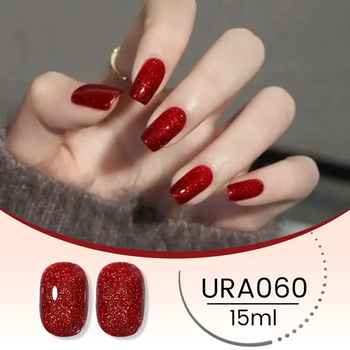 UR SUGAR 15ml gelée de cristal nu rose violet Gel vernis à ongles Transparent Semi-permanent UV Gel Nail Art tremper Gel