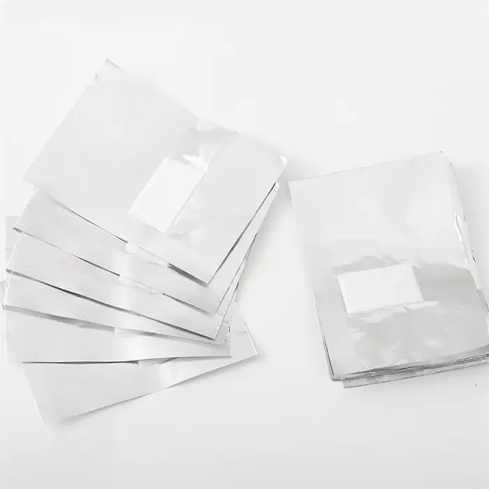 100 pièces sac feuille d'aluminium Nail Art tremper le vernis à ongles enlèvement enveloppes serviette Gel dissolvant outil de manucure
