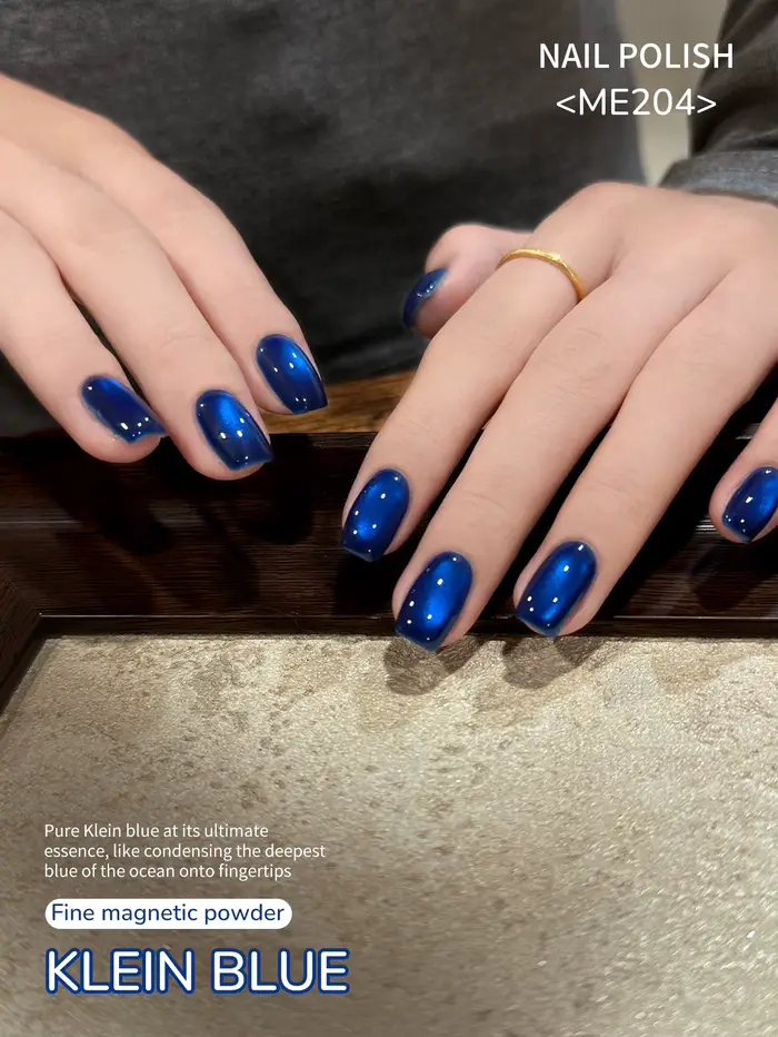 XEIJAYI 1pc 15ML bleu oeil de chat vernis à ongles Semi Permanent Nail Art trempage UV LED Salon de manucure bricolage