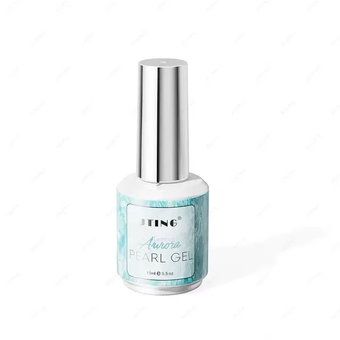 Eleanos spirale Gel 24 pièces Aurora perle coquille fil Gel vernis à ongles avec carte de couleur pour manucure tremper