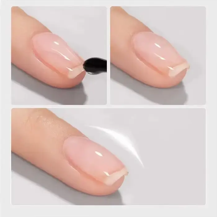 XEIJAYI vernis Gel auto-nivelant 10ml Polygel pour Gel de renforcement ExtensionGel couche de Base dans une bouteille tremper les ongles Gel UvLED