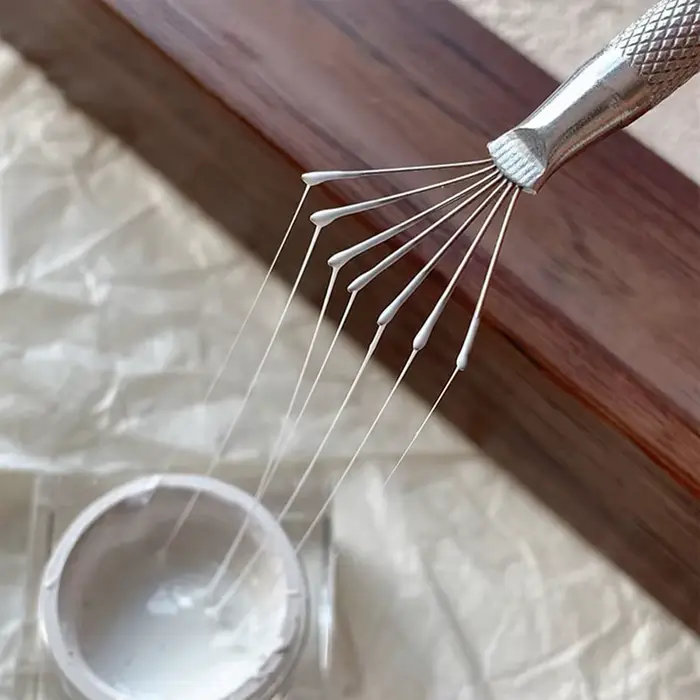 Brosse de Texture à sept broches pour Nail Art