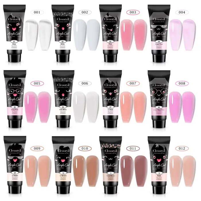 15ml Extension solide Gel ongles construire Poly