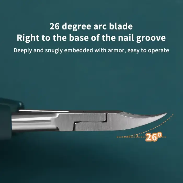 Coupe-ongles anti-éclaboussures épais dur spécial enlever la peau morte