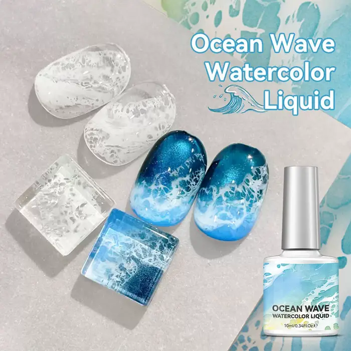Gel de peinture pour ongles effet aquarelle 10ML