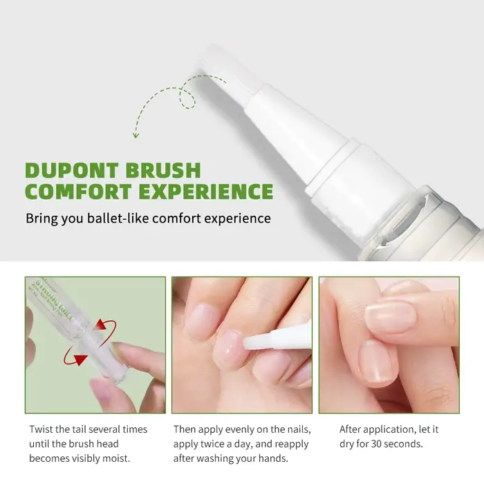 Lakerain stylo à ongles Anti-morsure salle de Protection