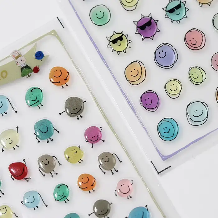 Autocollants coréens pour Nail Art