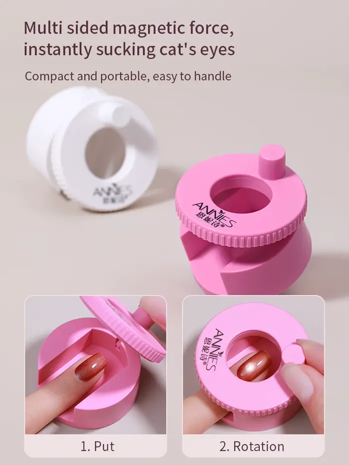 Outil magnétique à aspiration automatique pour nail art œil de chat
