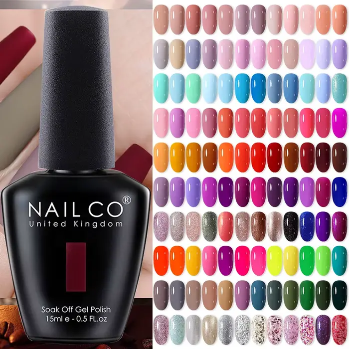 NAILCO ongles Art Hema TPO gratuit 15ml Gel vernis couleurs