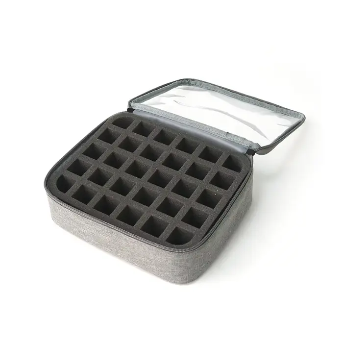 Sac de rangement pour vernis à ongles à 30 emplacements