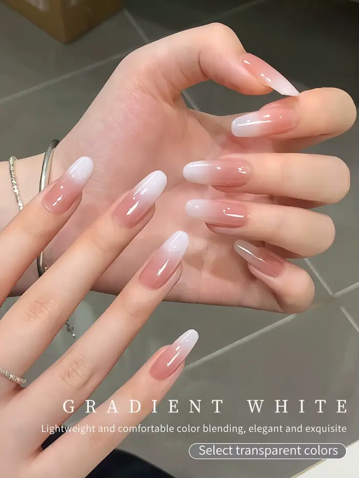 Vernis à ongles Gel blanc laiteux