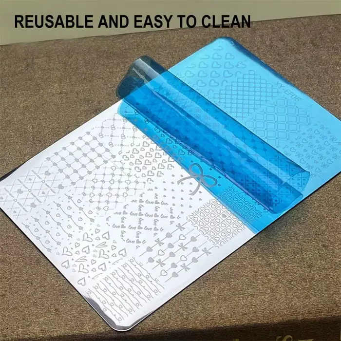 Plaque de transfert pour nail art