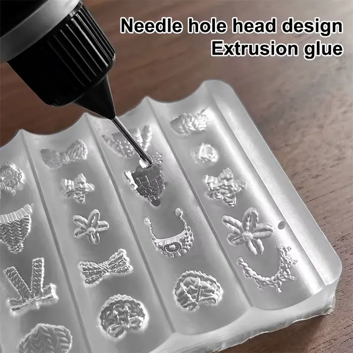 Gel UV 3D sculpté 10g pour moule à ongles