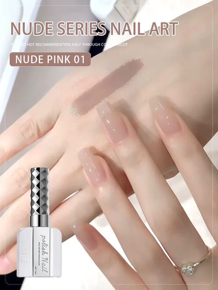 Gel de Base en caoutchouc cristal nu