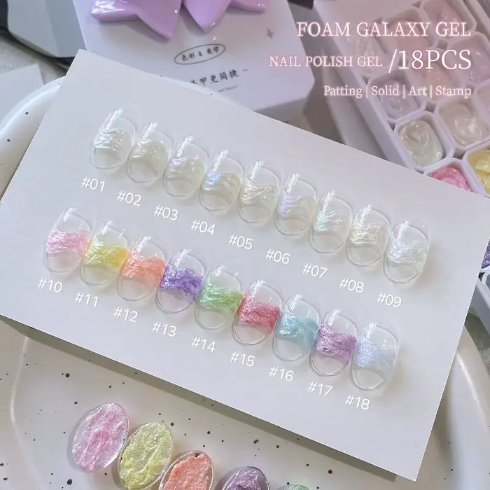 MORDDA 18 Couleurs Gel de modelage semi-solide en pot