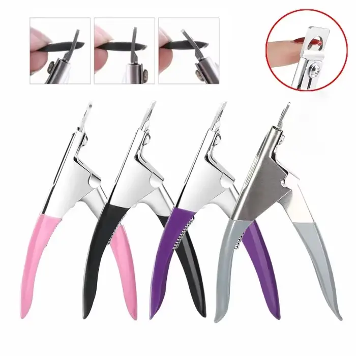 Faux ongles coupe-ongles Type U mot