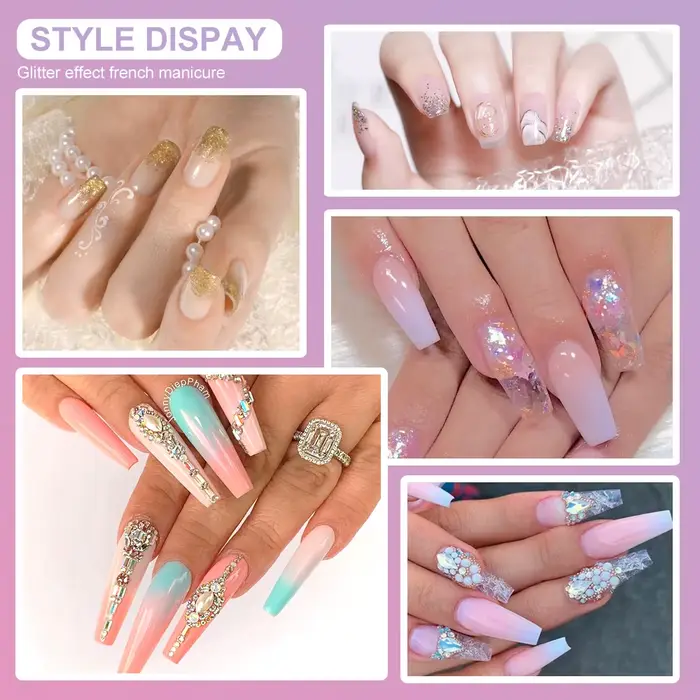 Poudre acrylique pour ongles et monomère liquide