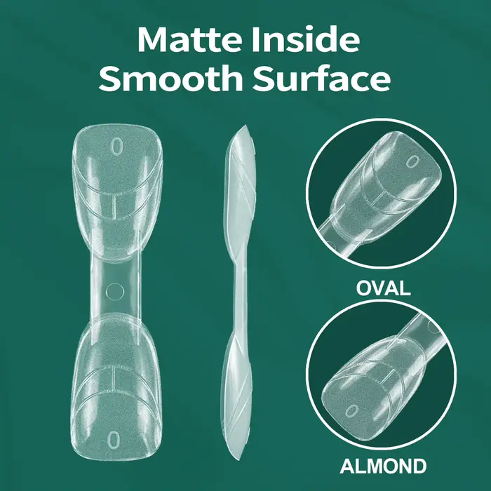 Système d'ongles Nailpop Dual Forms 140 pièces – Formes carrées
