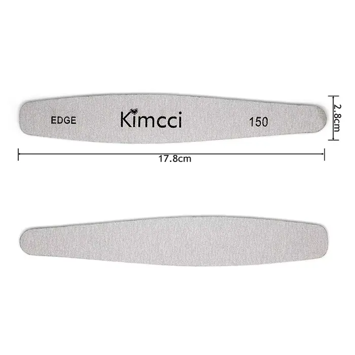Kimcci – Lot de 25 limes à ongles de qualité supérieure