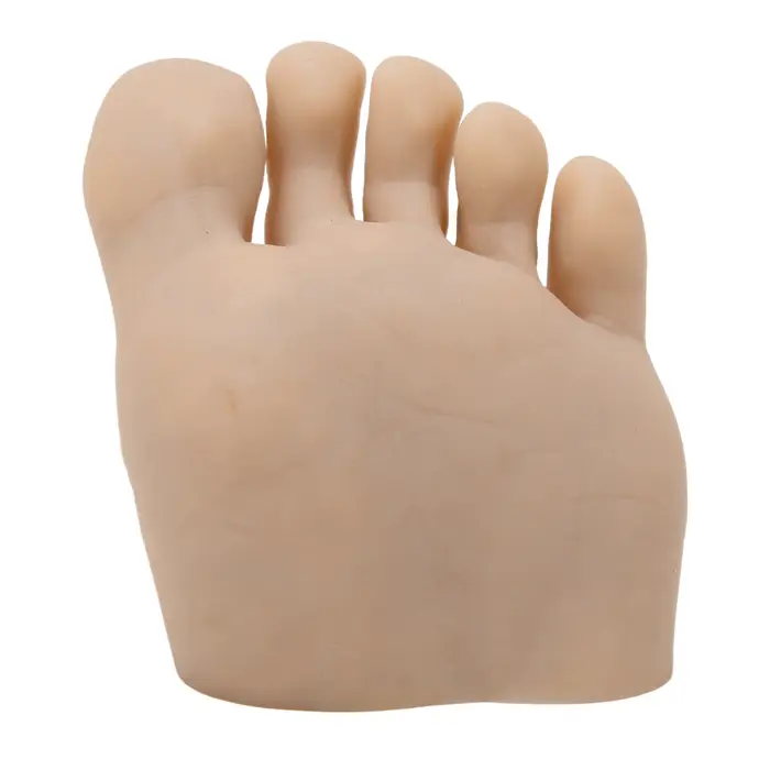 Modèle de pied d'art d'ongle