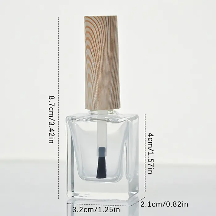 Bouteille de vernis à ongles africain
