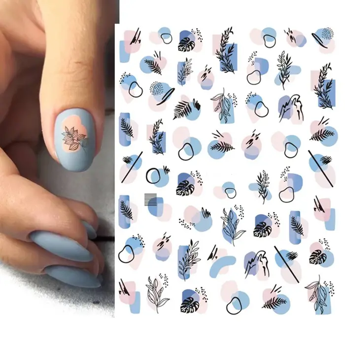 Autocollants 3d pour Nail Art