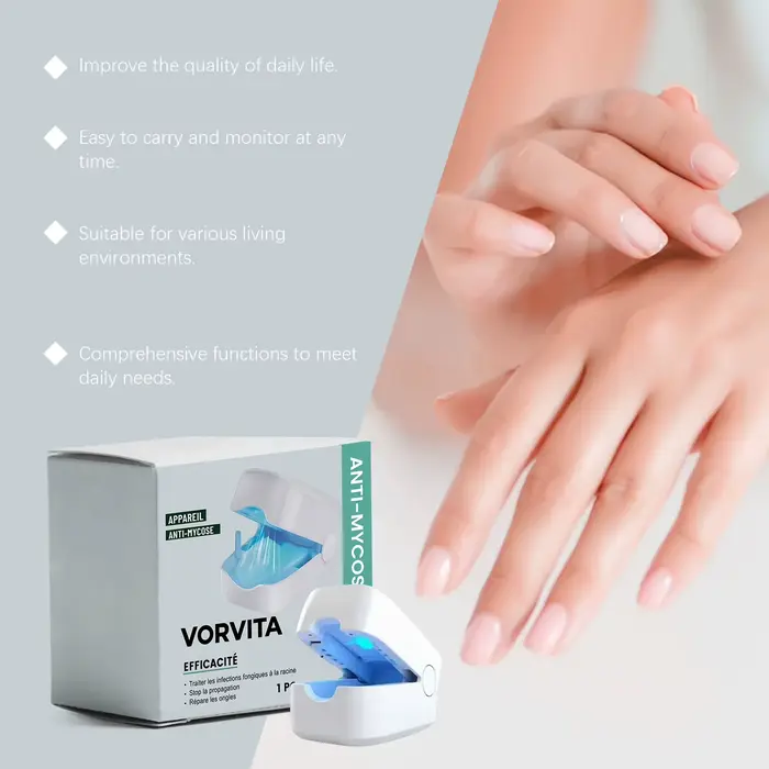 Appareil de soin des ongles : nourrit et prend
