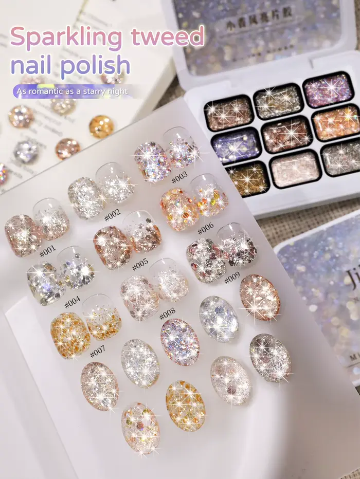 Vernis à ongles semi-solide gel Jillradia 9 couleurs