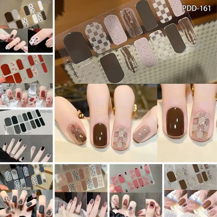 Autocollants pour ongles en Gel