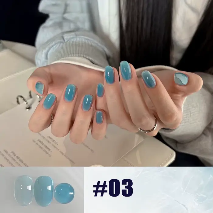 MIANEL 2026 Nouvelle Collection Printemps-Été Gel à Ongles Série Aigue-Marine