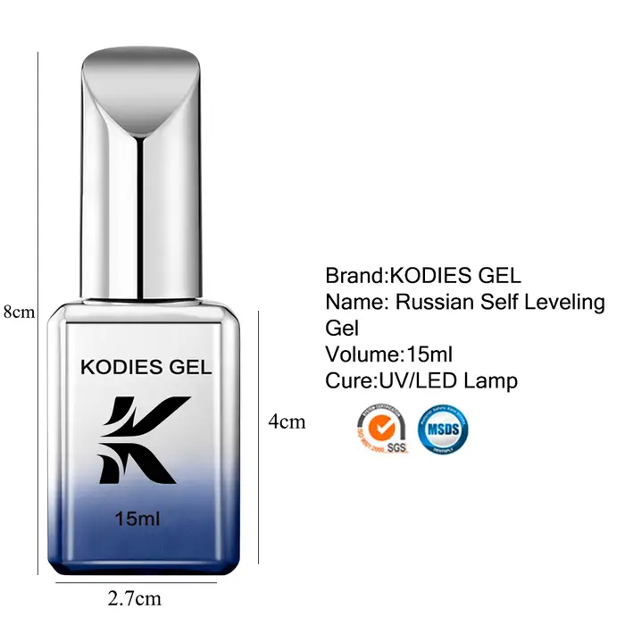 KODIES GEL nouveau vernis à ongles Gel auto-nivelant 15ml Semi Permanent UV printemps couleur nue C Arc français Gel manucure Salon qualité