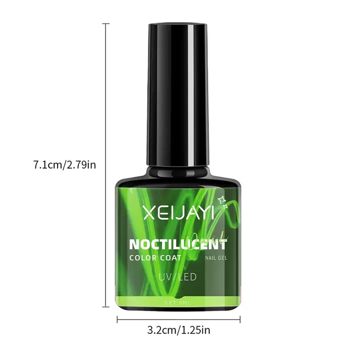 Vernis à ongles Gel Fluorescent brillant dans la nuit