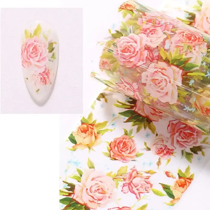 Autocollants holographiques pour nail art