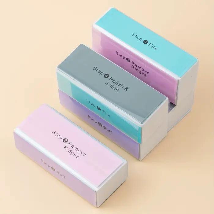 Bloc tampon à ongles 4 voies