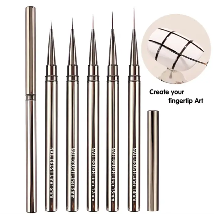 Pinceaux pour revêtement d'ongles