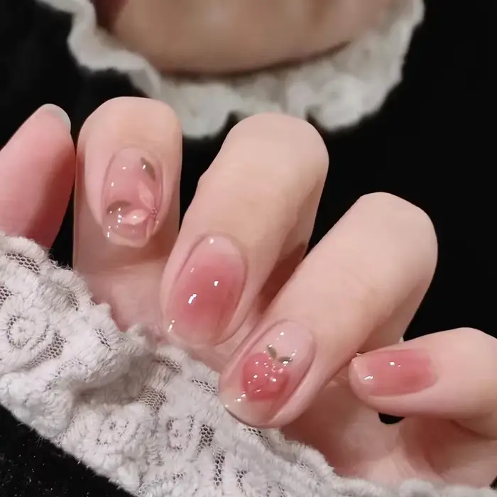 Jiashan – faux ongles longs en forme d'île