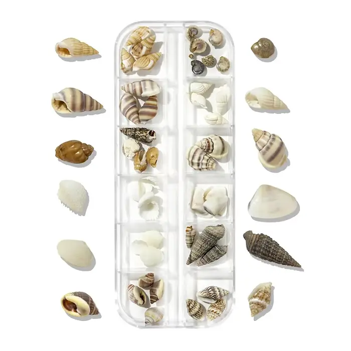 Ensemble de décoration d'ongles 3D sur le thème de l'océan hawaïen