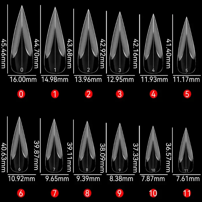 120 pièces ongles incurvés double formes pour Extension d'ongles courbe 3D Sculptural acrylique