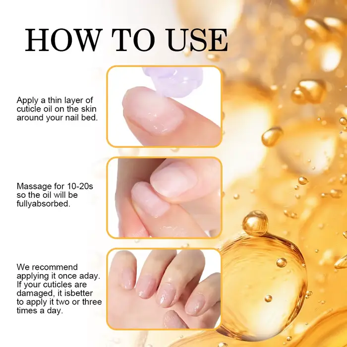 Stylo à huile pour la Nutrition des ongles