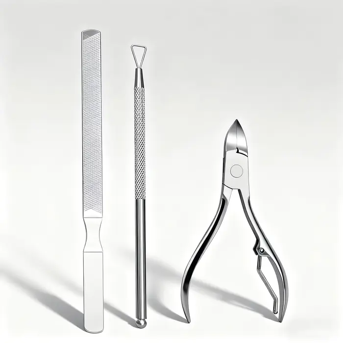 Kit d'outils pour ongles, adapté au retrait des ongles, au polissage et aux soins des ongles