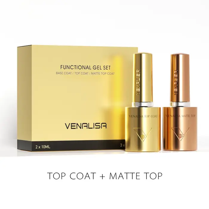 Kit de 1/2/3 pièces Venalisa 10ml Vernis à ongles en gel sans HEMA/TPO