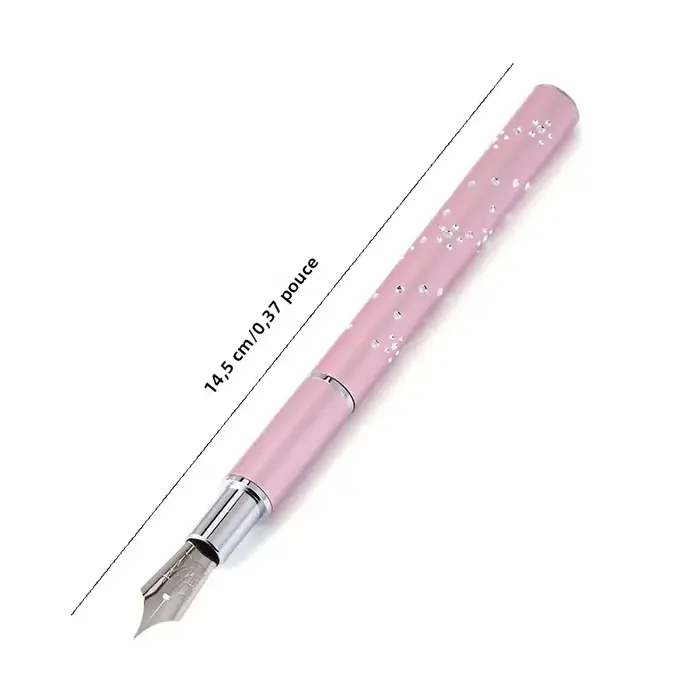 Ensemble de stylos de peinture pour Nail Art, avec 5 pointes à points, stylo de doublure en dentelle et outil de dessin de lignes fines pour les détails et les embellissements de Nail Art