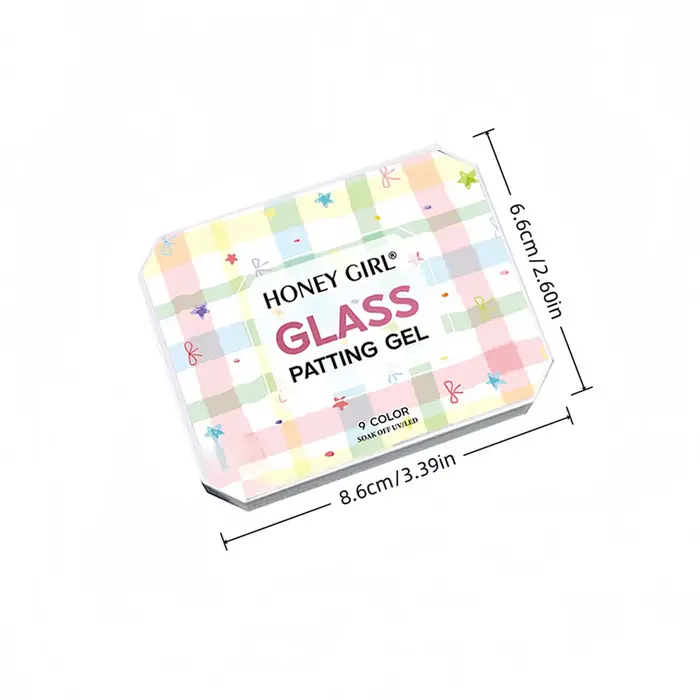 1 pièce Gel de modelage en verre solide couleur bonbon