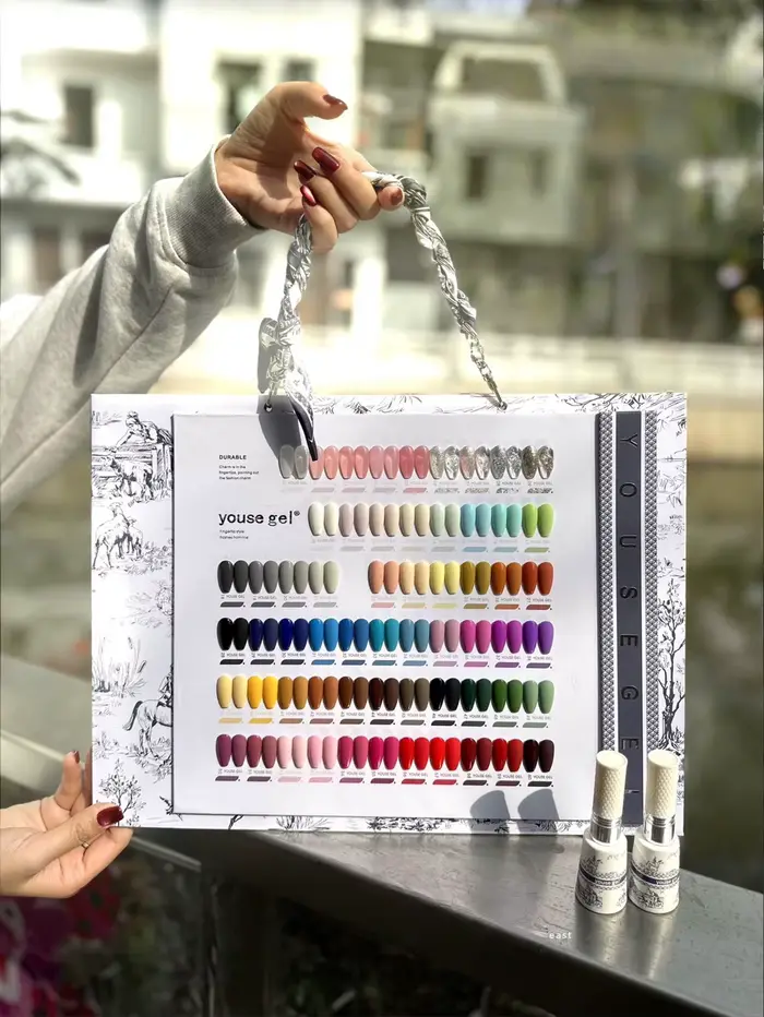 Kit de vernis gel pour salon de manucure