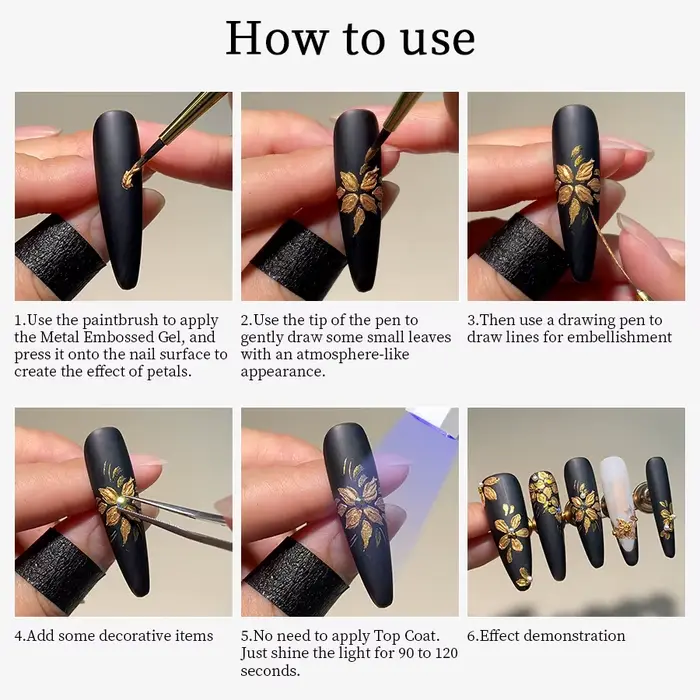 QNL 5g Gel à ongles sans essuyage