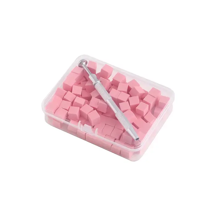 Ensemble d'éponges carrées pour Nail Art