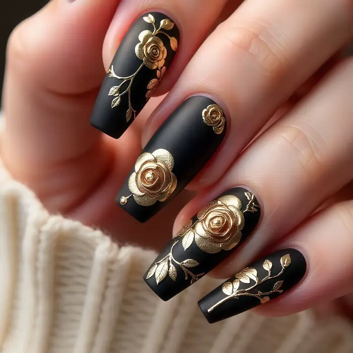 Faux ongles 3D pour femmes et filles