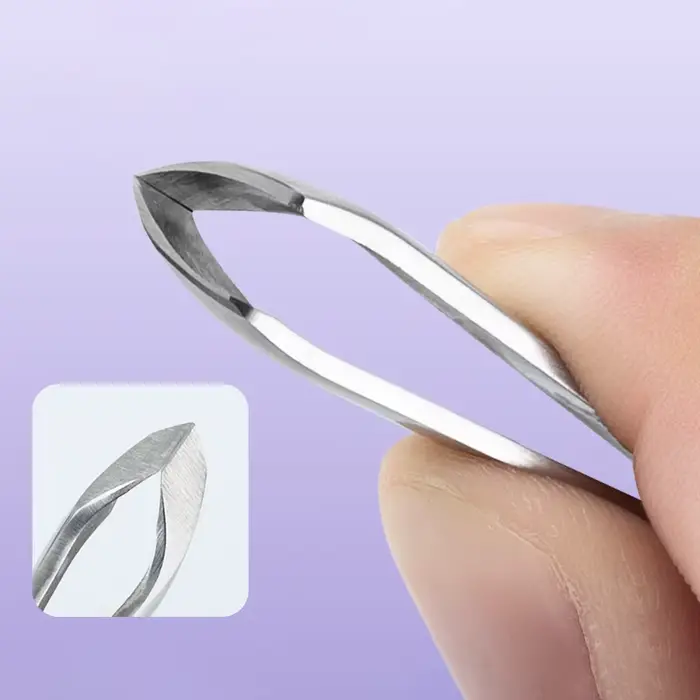 ❤️ Pince à cuticules et à ongles incarnés Hangnail Squeeze And Snip pour éliminer la peau morte