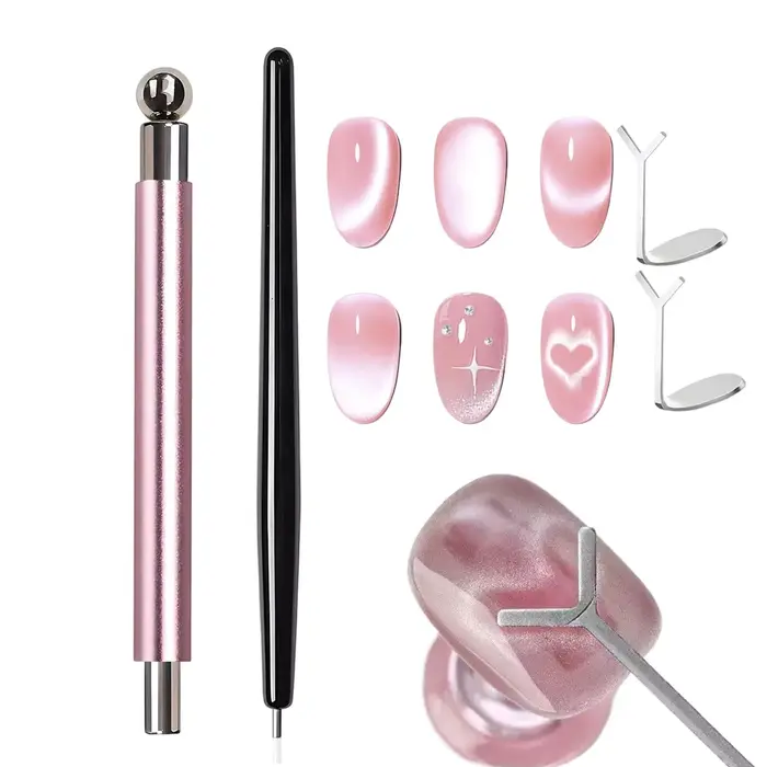 Kit magnétique pour nail art œil de chat