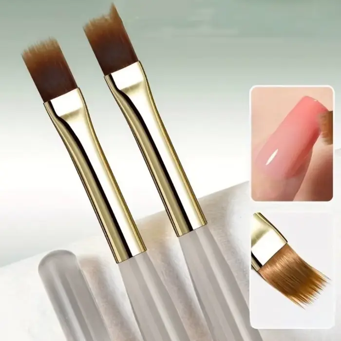 Professionnel Nail Art Ombre mélange brosse couleur progressive floraison manucure Gel vernis brosse
